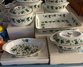 . . . great new-in-the-box serving pieces