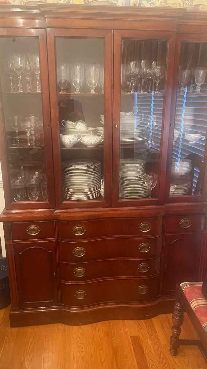 Cherry China cabinet