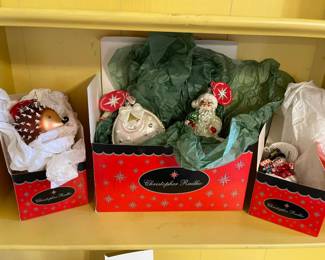 Lot 078-TOY: Radko Ornament Lot #9