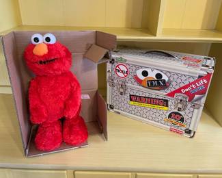 Lot 067-TOY: 10th-Anniversary Tickle Me Elmo Doll