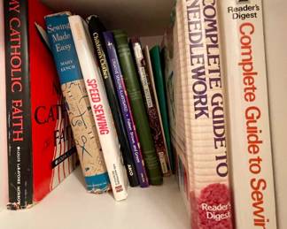 Lot 105-SEW: Sewing Book Collection