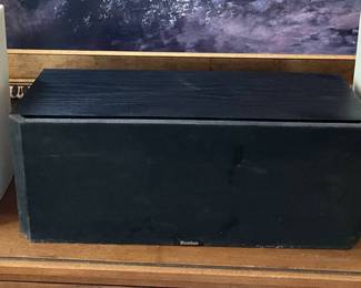 Lot 054-LR: Boston Acoustics VR Series Center & Front Speakers