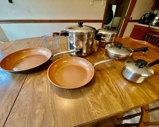 Lot 036-K: Mixed Pots & Pans Assortment