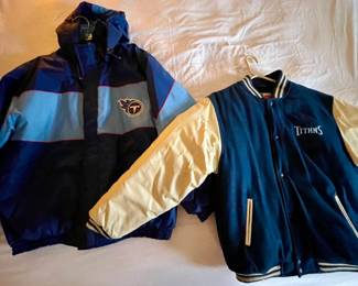 Lot 101-MBR: Tennessee Titans Winter Jackets