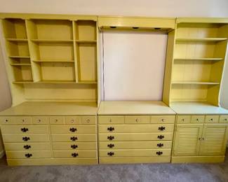 Lot 087-TOY: Vintage Ethan Allen Wall Unit