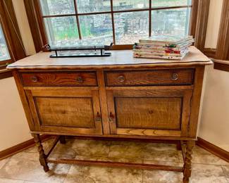 Lot 029-K: Antique Sideboard