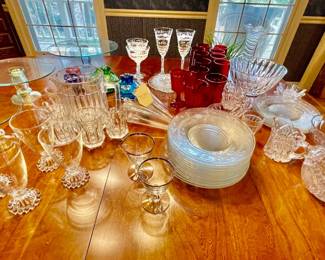 Lot 011-DR: Glassware Collection