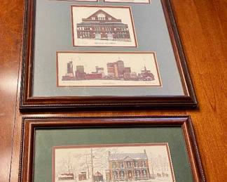 Lot 017-DR: A Plethora of Phil Ponder Nashville Prints