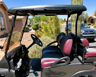 Beautiful Golf Cart - 2009 Club Car - New Batteries in 2023 - 48V - One owner - well taken care of.  Bids will be taken at the sale.