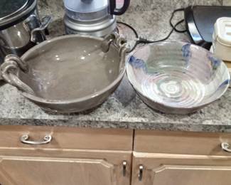 Pottery bowls