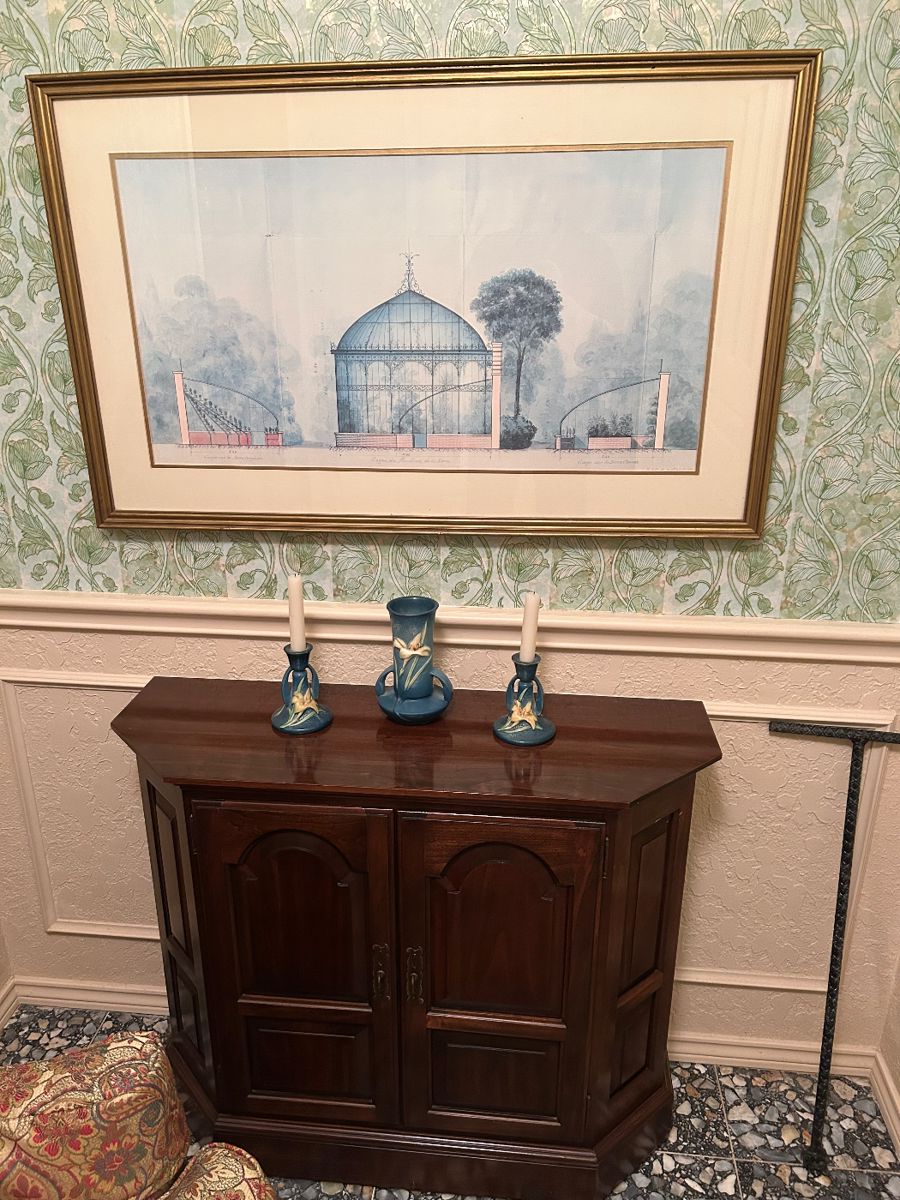 Vintage credenza, Roseville