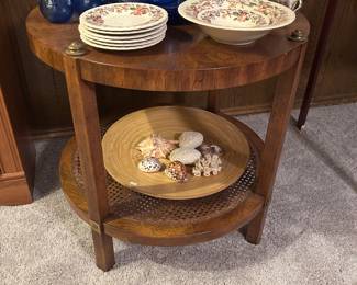 Round Vintage end table