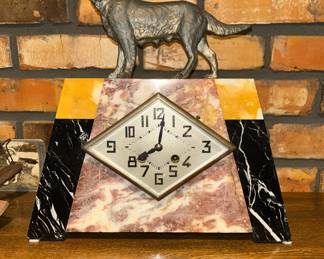 Art Deco mantle clock