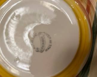 Vernon Kilns pottery