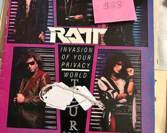 Ratt Concert Program