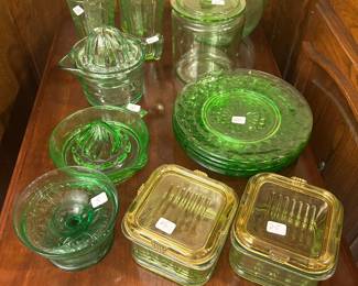 Uranium glass