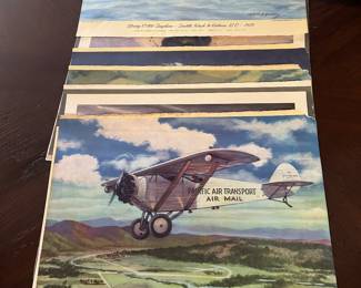 1940s Watercolors, very cool!