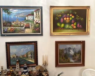 Oil paintings