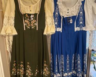 German Costume dresses 