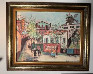 Montmarte by Maurice Utrillo