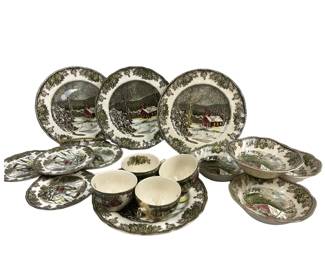 Vintage Johnson Bros The Friendly Village Dishes