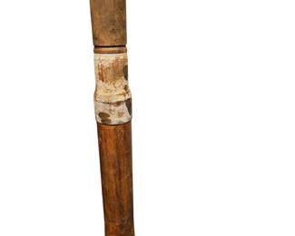 29" Tall Military Collectible Practice Round Shell Casing Brass Hardwood 