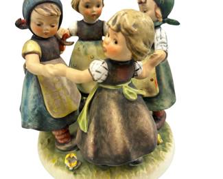 7" 1957 Goebel W. Germany Hummel Ring Around The Rosies 348 Large 4 Figures