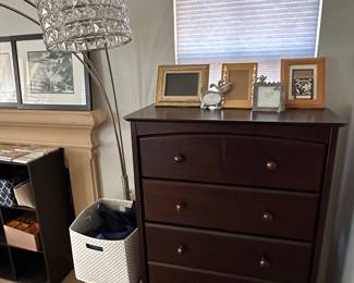 dark brown 5 dressers
