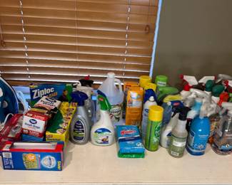 cleaning supplies 