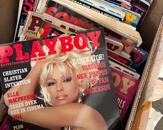 Playboy magazines 