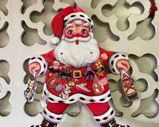 Empty Santa Claus Advent Calendar 