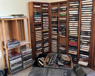 Los of rock and roll cassettes