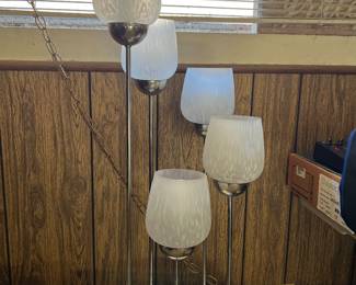 MCM 5-tier table lamp