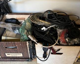 Lots of cords and wires 