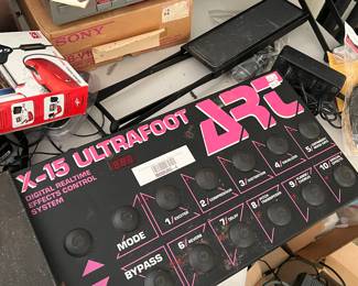 Art X-15 Ultrafoot Control System