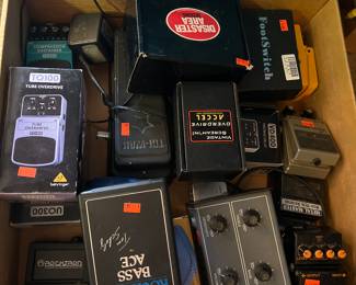 Guitar pedals 