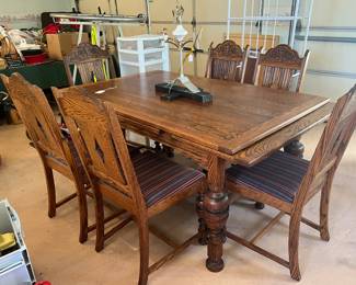 REFRACTORY TABLE AND CHAIR SET