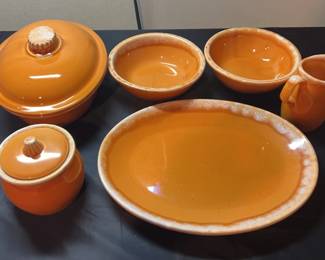 H.P. Pumpkin Themed Dish Set