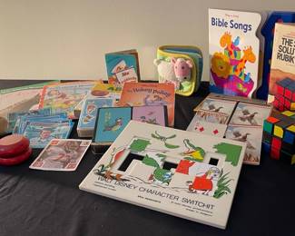 Vintage Books, Cards And Collectible Mystery Lot 