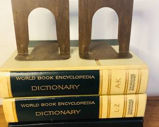 Three Vintage Dictionaries 