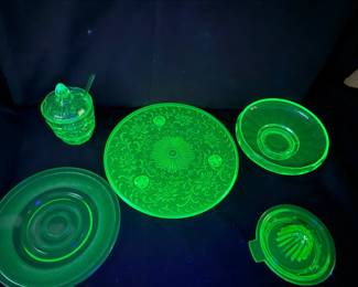 Uranium Glass Collection 