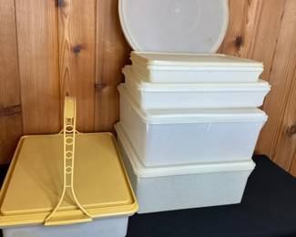 13 Piece Vintage Tupperware