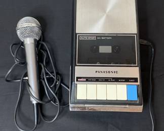 Vintage Mic Cassette Recorder