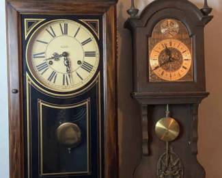 Two Unique Vintage Clocks