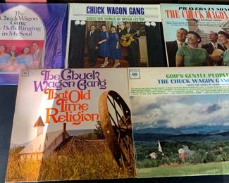 The Chuck Wagon Gang Vinyl Records