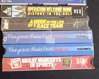 Random VHS Mystery Lot 