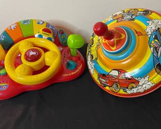 Vintage Topsy Turvy Driving Toys 