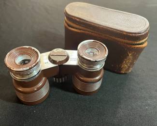 Vintage Swift Arena Brown Binocular Glasses