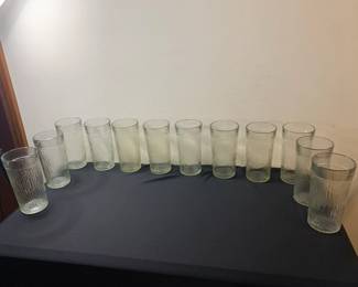 12 Piece Vintage Kerr Glass Tumblers