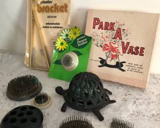 Vintage Flower Frogs More 